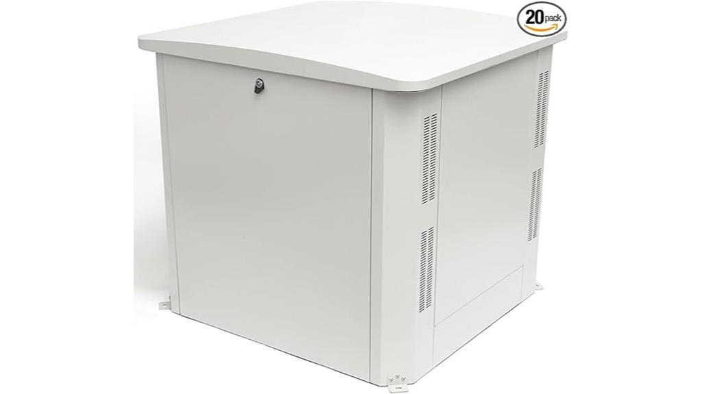 universal white generator cover