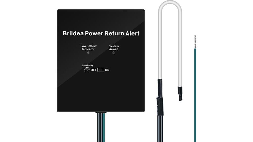 utility power restoration alert