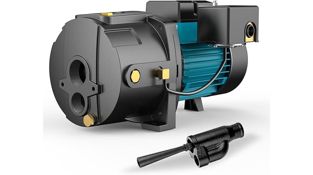 well pump with ejector