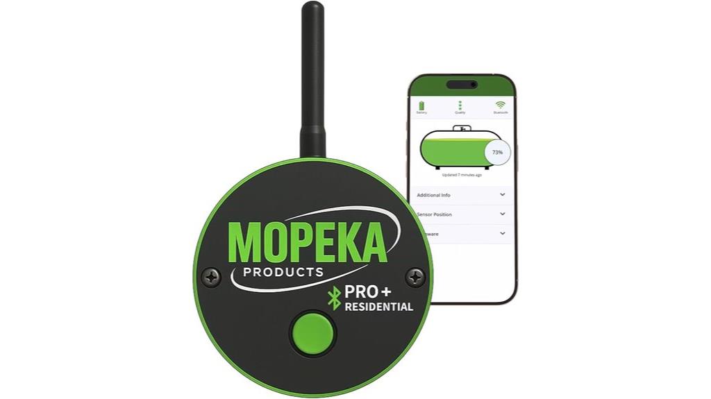 wireless ultrasonic propane tank