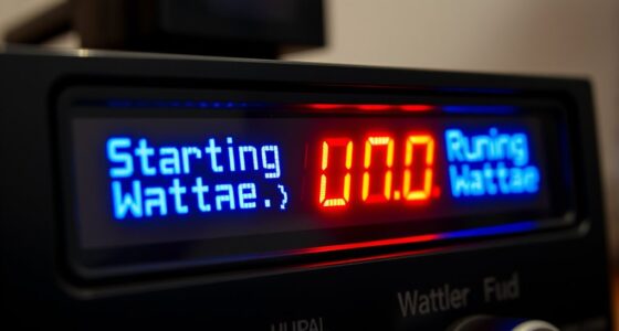 comparison of wattage usage