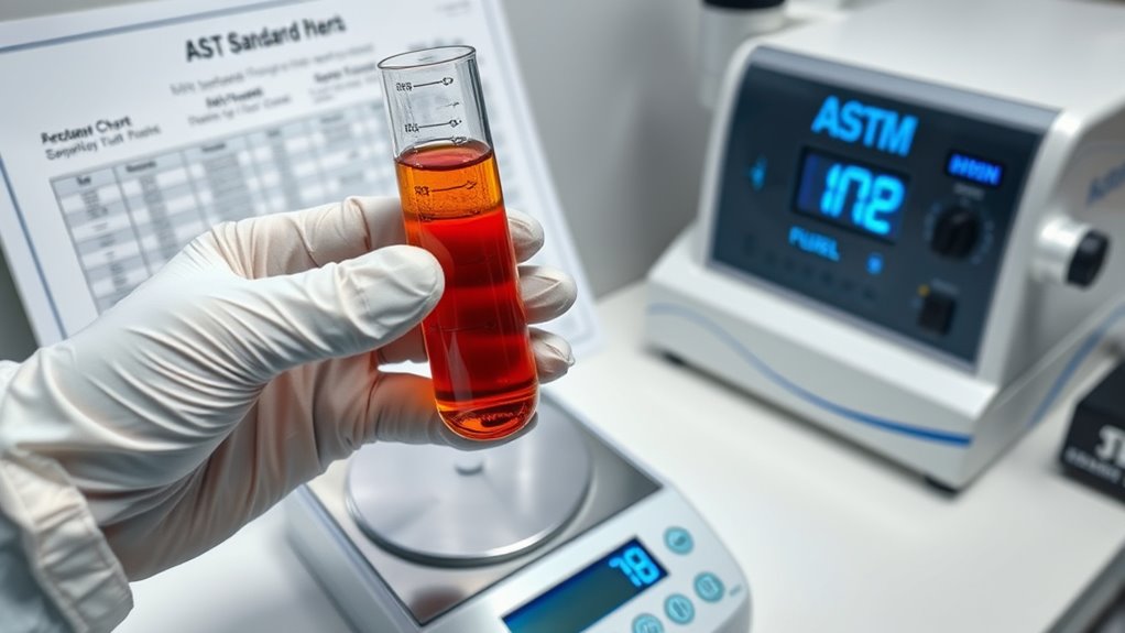 fuel quality testing standards