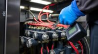 generator battery failure resolution