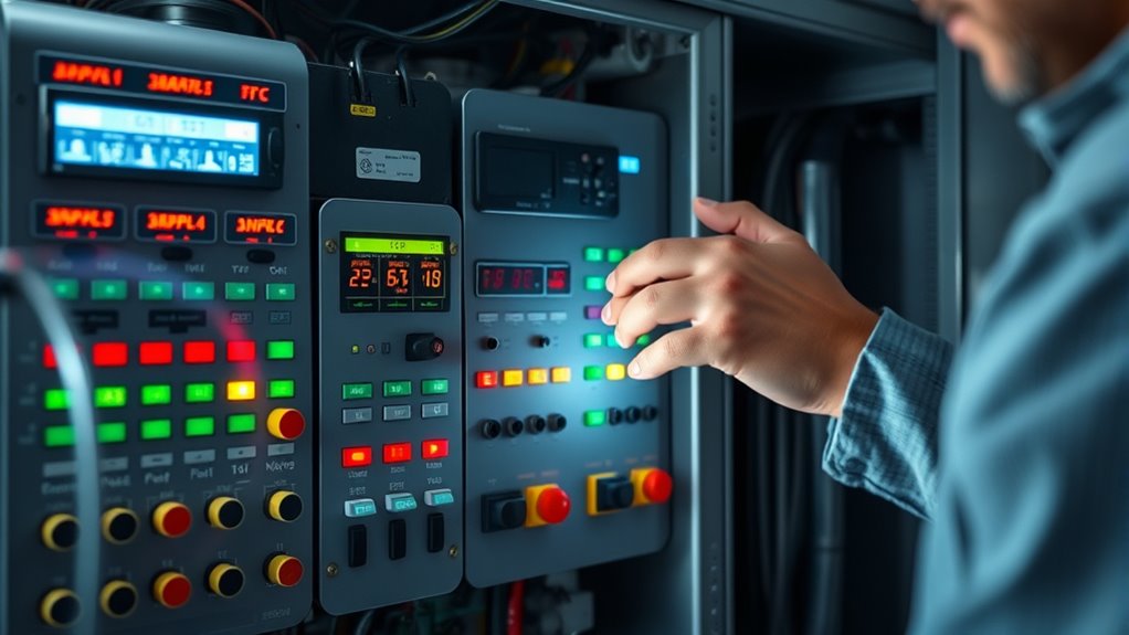 generator control panel maintenance