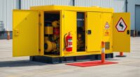generator enclosure fire safety