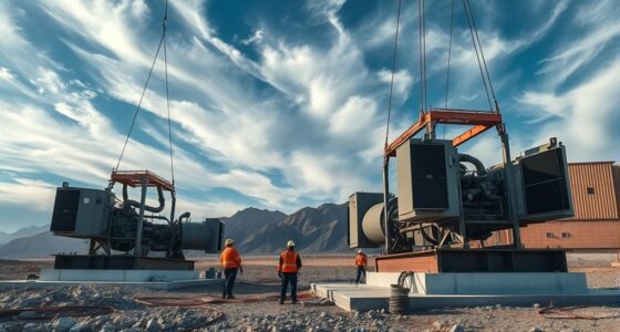 generator installation in risky areas