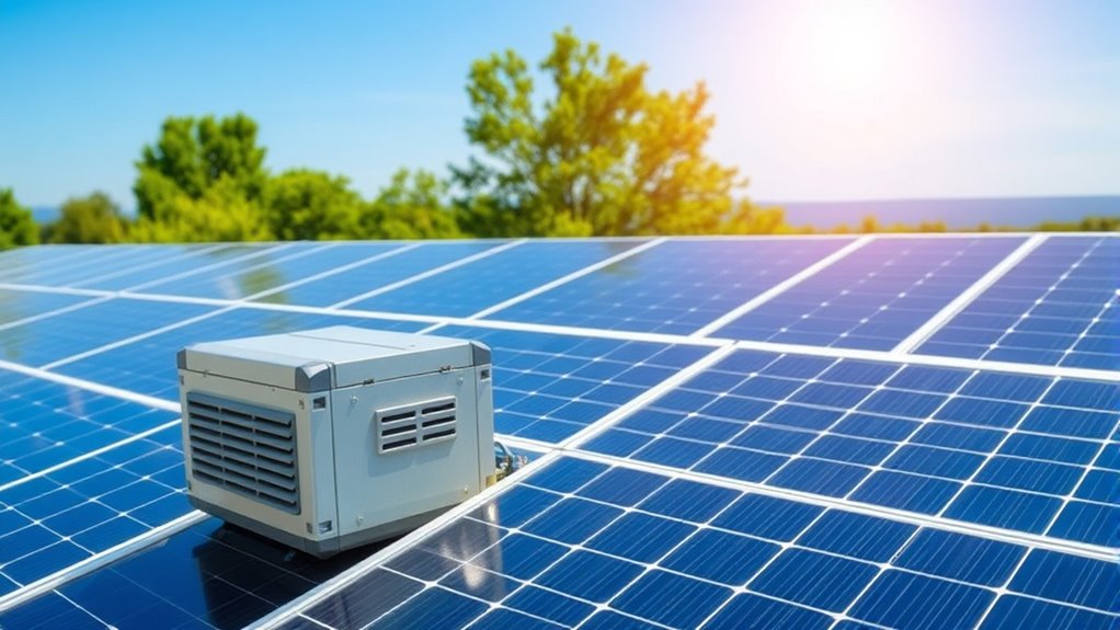 generator integration with solar