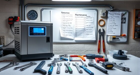 generator monthly maintenance checklist