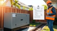 generator permit inspection requirements