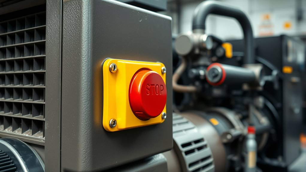 generator remote stop requirements