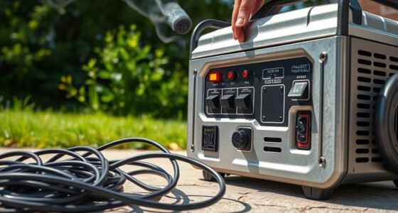 generator runs no power