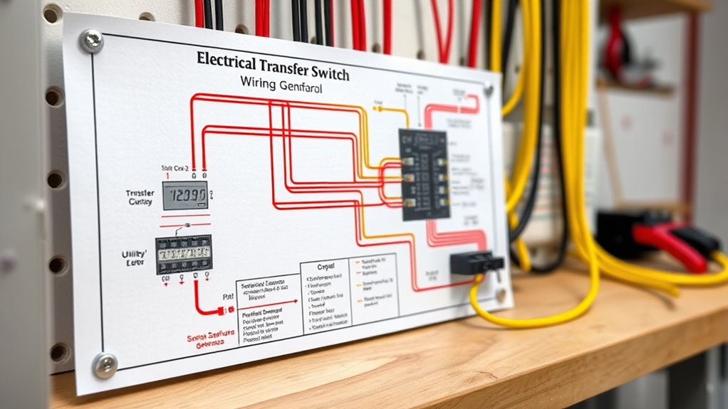 generator transfer switch wiring