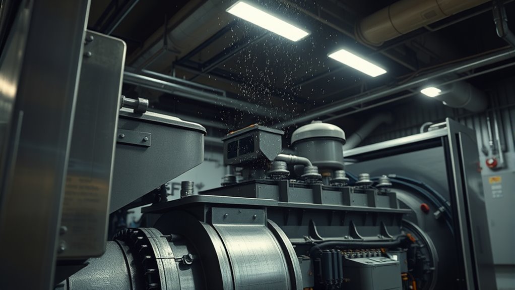 generator vibration noise causes