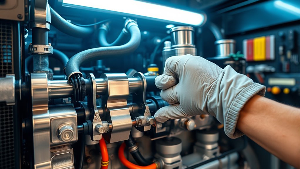 maintain proper load and fuel