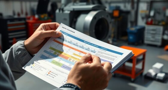 manufacturer maintenance schedule guidelines