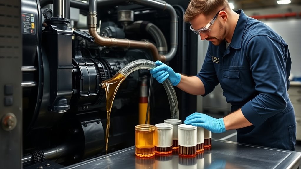 proper oil and filter maintenance