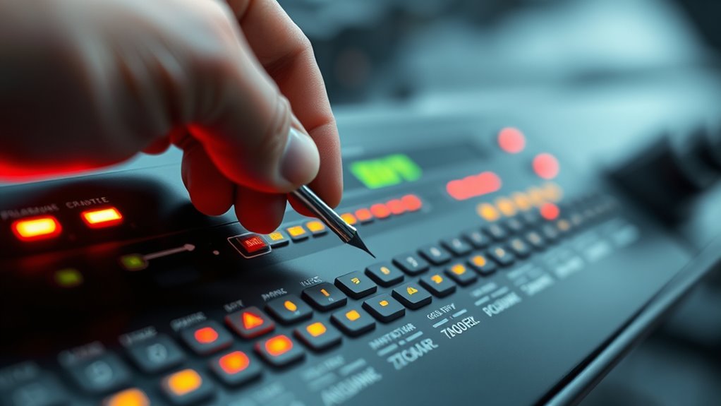 resolving control panel alerts