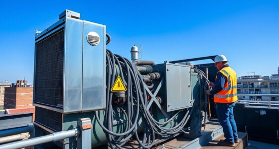 rooftop generator installation codes