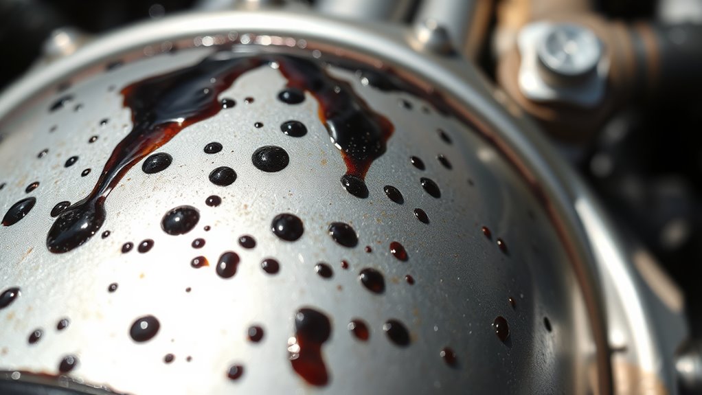 signs of fuel contamination