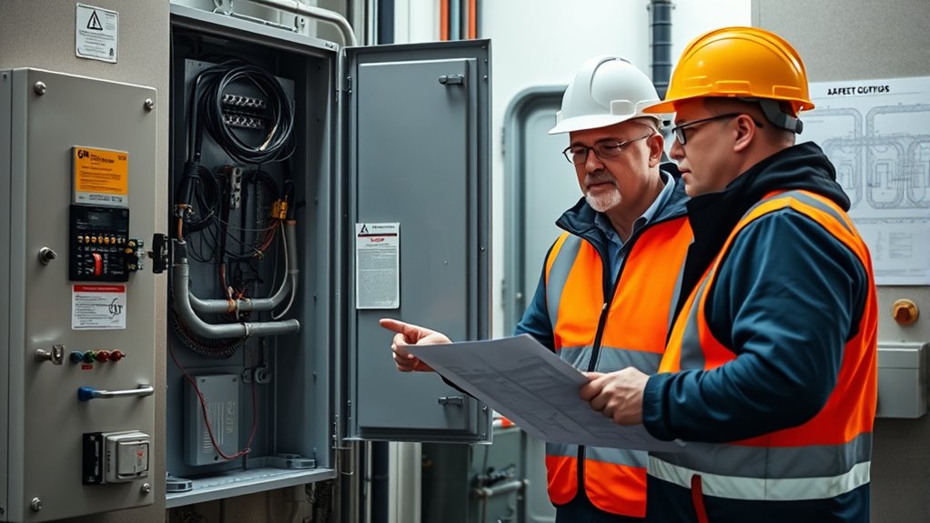 work with safety authorities