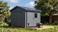 backup power for detached structures