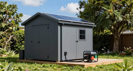 backup power for detached structures