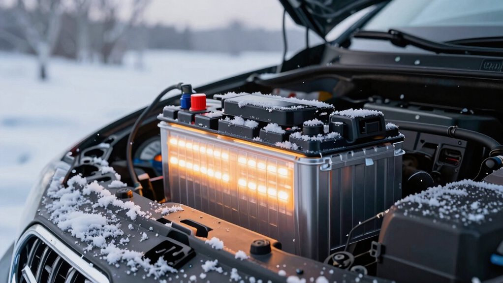 battery warmth improves performance