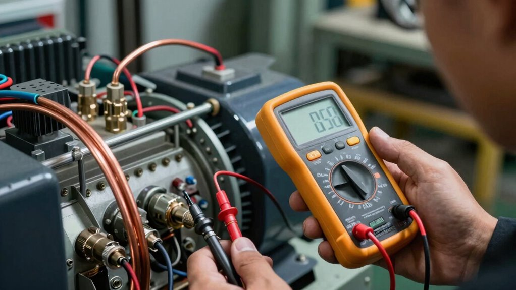 check connections and components