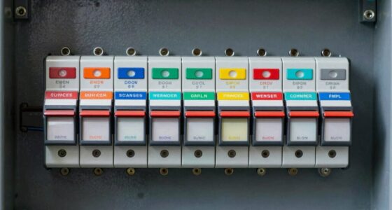 clear transfer switch labels