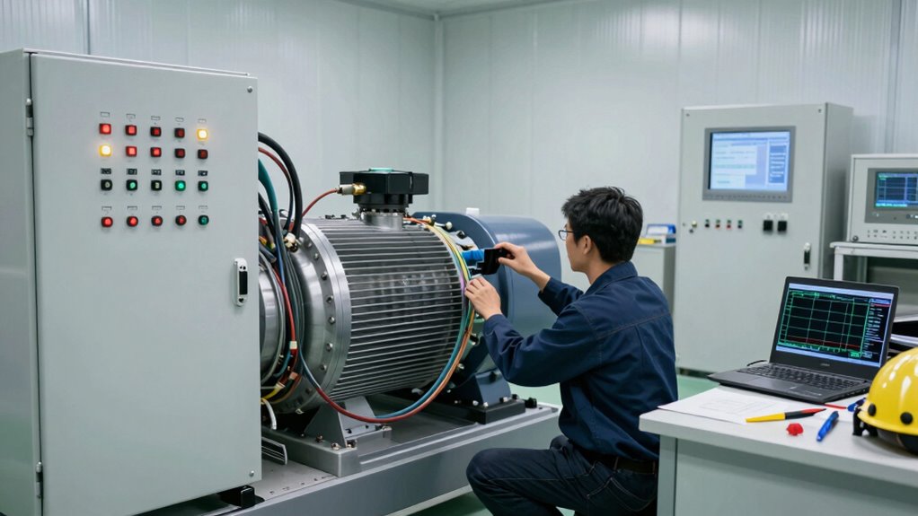 coordinated generator and ats maintenance