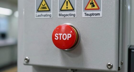 emergency stop placement guidelines