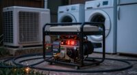 generator overloads during heavy appliances