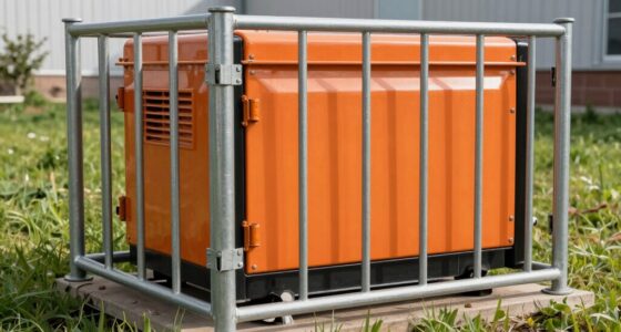 generator safety fencing guidelines