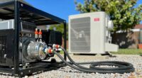 generator safety for hvac