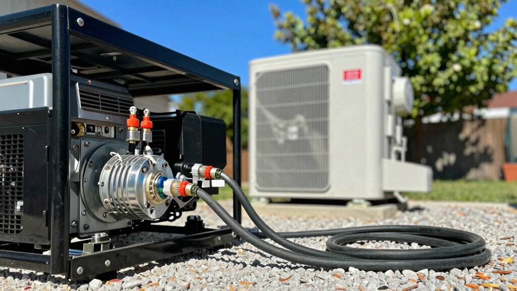 generator safety for hvac