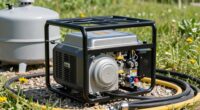 generator safety for septic