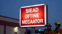 generator signage assists responders