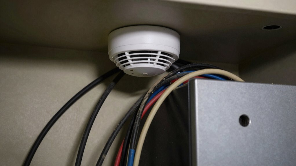 incorrect co detector positioning