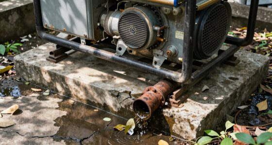 neglected generator drainage planning