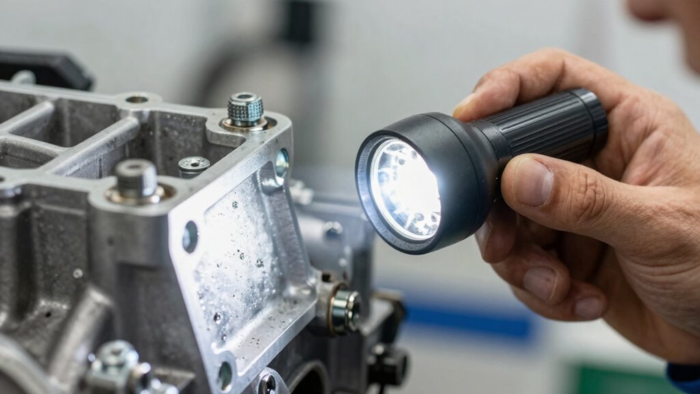 perform thorough equipment inspection