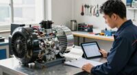 post repair generator maintenance