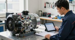 post repair generator maintenance