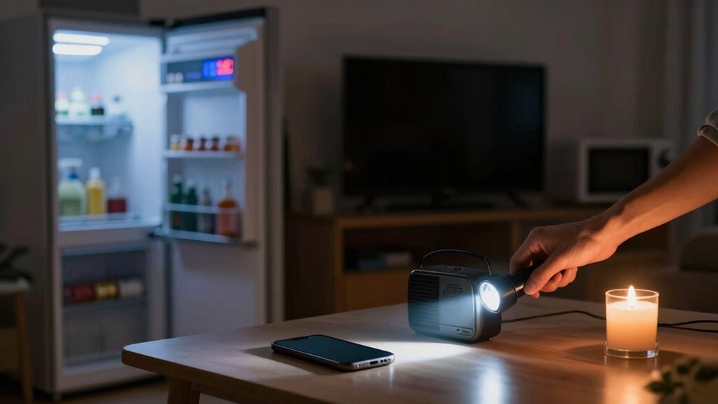 prioritize essential appliances conservatively