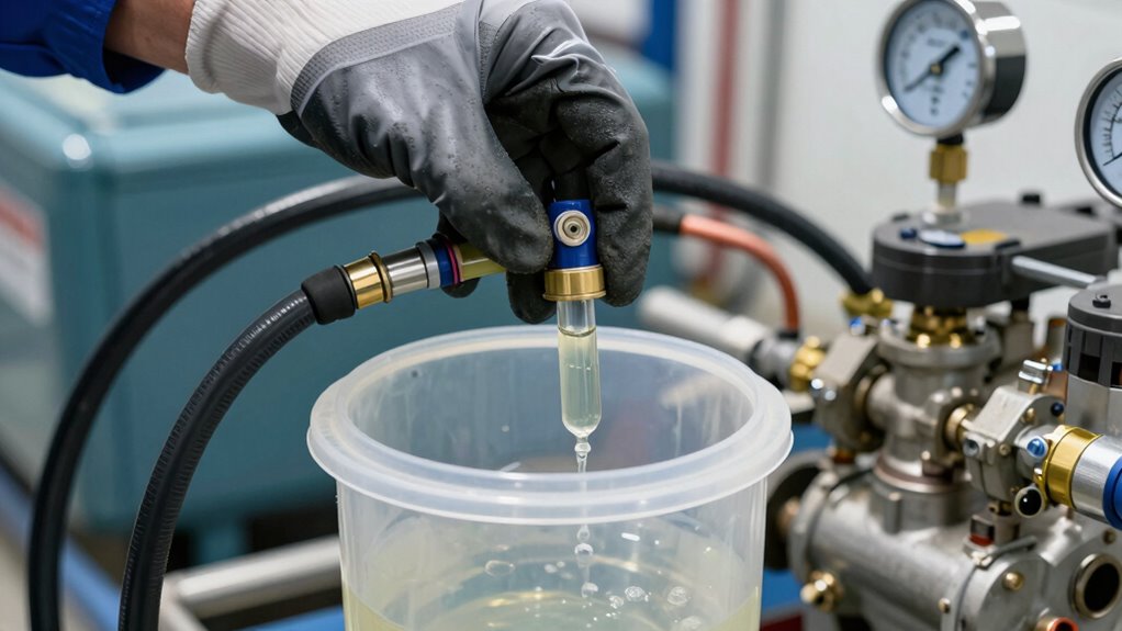 proper fuel sampling techniques