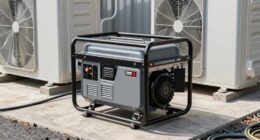 proper generator hvac placement