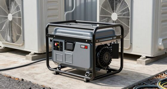 proper generator hvac placement