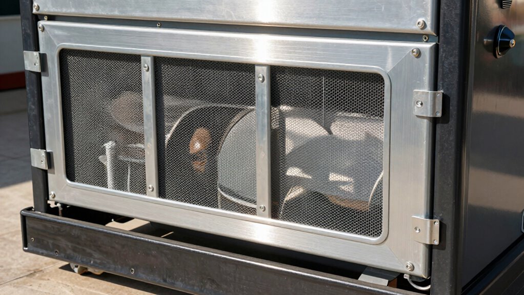 rodent proofing generator compartments effectively