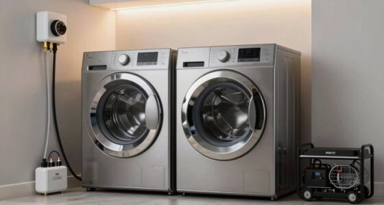 running laundry on backup power
