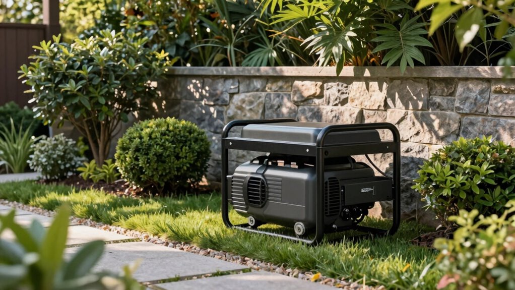 safe quiet generator placement tips