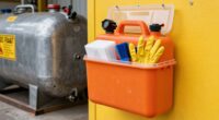 spill kits near generators